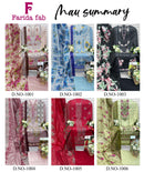 Farida Fab Mau Premium Cotton Digital Print Salwar Suit