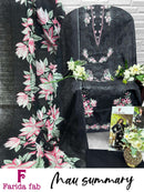 Farida Fab Mau Premium Cotton Digital Print Salwar Suit