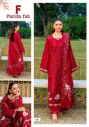 Farida Fab Mau Premium Cotton Digital Print Salwar Suit