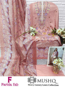 Farida Fab Mushq Premium Cotton Digital Printed Pakistani Suit