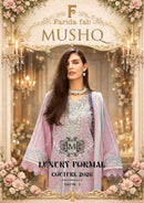Farida Fab Mushq Premium Cotton Digital Printed Pakistani Suit