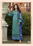Farida Fab Mushq Premium Cotton Digital Printed Pakistani Suit