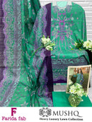 Farida Fab Mushq Premium Cotton Digital Printed Pakistani Suit