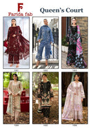 Farida Fab Queens Court Cotton Digital Print Salwar Suits