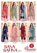 Ganeshji Sana Safina Vol 3 Premium Cotton Pakistani Suit