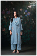Ganga Amary 4870 Designer Look Cotton Satin Traditional Suit