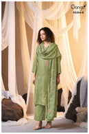 Ganga Brunella 5364 Elegant Wool Pashmina Designer Ethnic Suit