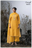 Ganga Cazzie 5237 Designer Cotton Digital Printed Embroidered Work Suit