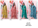 Ganga Deyra 5057 Cotton Satin Embroidered Salwar Suit Set
