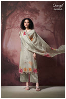Ganga Ekthara Vol 4203 Premium Designer Satin Silk Suits