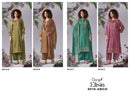 Ganga Elisia 5116 Designer Satin Cotton Embroidered Traditional Suit
