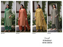 Ganga Elnaaz 5138 Cotton Satin Printed Embroidery Work Suit