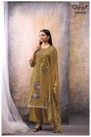 Ganga Evelia 5076 Premium Cotton Satin Printed Designer Suit