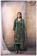 Ganga Evelia 5076 Premium Cotton Satin Printed Designer Suit