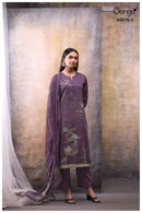 Ganga Evelia 5076 Premium Cotton Satin Printed Designer Suit