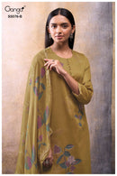 Ganga Evelia 5076 Premium Cotton Satin Printed Designer Suit