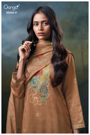 Ganga Ezria 5056 Premium Cotton Satin Printed Designer Suit