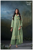 Ganga Fiana 5078 Luxury Silk Embroidered Party Wear Ladies Suit Set