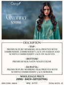 Ganga Givanna Vol 5086 Premium Silk Printed Suit Embroidery Work Suits