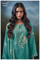 Ganga Givanna Vol 5086 Premium Silk Printed Suit Embroidery Work Suits