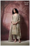 Ganga Ivella 4218 Premium Silk Jacquard Printed Suit