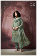 Ganga Ivella 4218 Premium Silk Jacquard Printed Suit