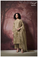 Ganga Ivella 4218 Premium Silk Jacquard Printed Suit