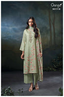 Ganga Jazel 5117 Premium Cotton Satin Printed Designer Suit