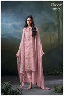 Ganga Jazel 5117 Premium Cotton Satin Printed Designer Suit