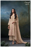 Ganga Jazel 5117 Premium Cotton Satin Printed Designer Suit