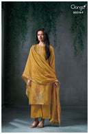 Ganga Jeeshka 5219 Premium Viscose Jacquard Embroidered Salwar Suit