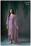 Ganga Jeeshka 5219 Premium Viscose Jacquard Embroidered Salwar Suit