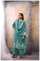 Ganga Jivisha 5062 Cotton Satin Printed Embroidered Designer Suit