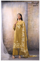Ganga Jivisha 5062 Cotton Satin Printed Embroidered Designer Suit