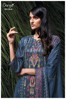Ganga Kaelia 5139 Cotton Satin Printed Embroidered Salwar Suit