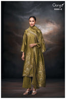 Ganga Mansie 5081 Premium Silk Jacquard Designer Suit