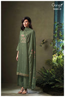 Ganga Nasreen 5451 Premium Wool Pashmina Designer Suit