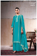 Ganga Nivora 4966 Premium Silk Jacquard Designer Suits