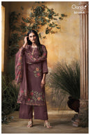 Ganga Saiba 5115 Satin Cotton Printed Embroidered Designer Suits