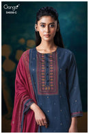 Ganga Venisha 4658 Satin Cotton Digital Print Designer Suit