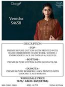Ganga Venisha 4658 Satin Cotton Digital Print Designer Suit