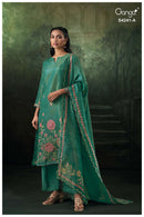 Ganga Vionara Vol 4241 Premium Silk Jacquard Work Suits