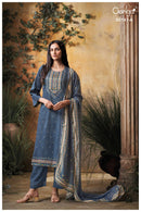 Ganga Yuvika 5147 Cotton Printed Embroidery Work Designer Suit