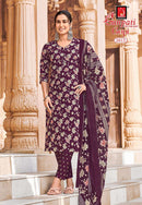 Ganpati Gopi Vol 15 Premium Cotton Print Readymade Salwar Suit
