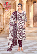 Ganpati Gopi Vol 15 Premium Cotton Print Readymade Salwar Suit