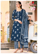 Ganpati Jaipuri Vol 18 Designer Cotton Printed Ready to Wear Suit