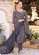 Ganpati Jaipuri Vol 18 Designer Cotton Printed Ready to Wear Suit