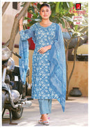 Ganpati Jaipuri Vol 18 Designer Cotton Printed Ready to Wear Suit