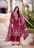 Hala Aayat Vol 6 Cotton Digital Style Print Fancy Work Salwar Suit