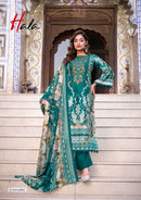 Hala Aayat Vol 6 Cotton Digital Style Print Fancy Work Salwar Suit